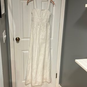 Adorable Lilly Pulitzer Ali Dress eyelit in classic white